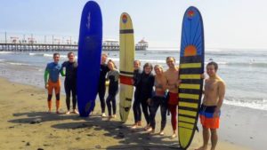 Urcia Surf School Huanchaco - Surf Camp Group Photo of Happy Surfers