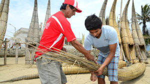 Urcia Surf School Huanchaco - Caballito de Totora (Reed Boat) Trip Making Of